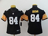 Women Nike Steelers 84 Antonio Brown Black Alternate Vapor Untouchable Limited Jerseys,baseball caps,new era cap wholesale,wholesale hats